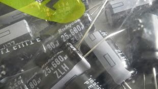 红宝石电容25V680UF