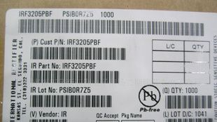 进口原装 IRF3205   IRF3205PBF