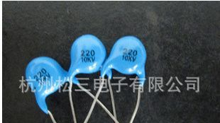 高压瓷片电容  221/10KV