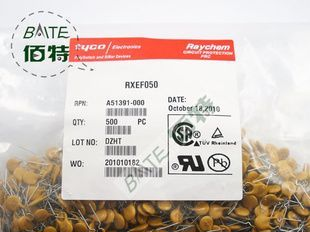 RXEF050 500MA 自恢复保险丝 插件 一口价 0.35 元