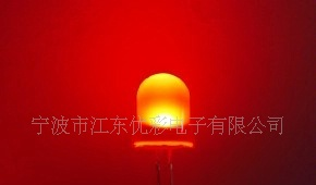 10mm红发红高亮led指示灯发光二极管 装饰灯