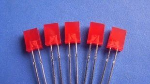 257MM白发红、红发红LED发光二极管