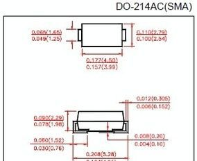 二极管US1A US1G US1K US1M