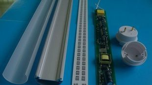 LED日光灯外壳 LED恒流驱动电源 LED日光灯配件