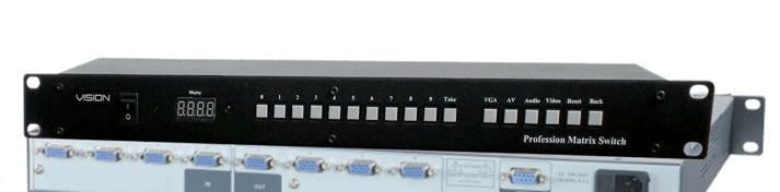 linglueVGA矩阵切换器4路VGA矩阵VGA0404