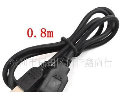 大量现货纯铜高速传输Mini 5P USB数据线