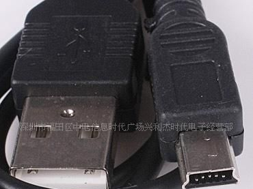 批发纯铜OD3.2 70CM 5P USB数据线