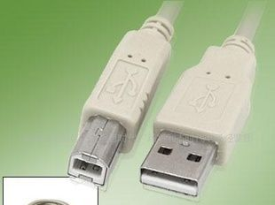 厂家批发1.5米USB1.1打印线(贝吉色)