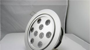 新款热门LED 9X1W万向转动天花灯 筒灯