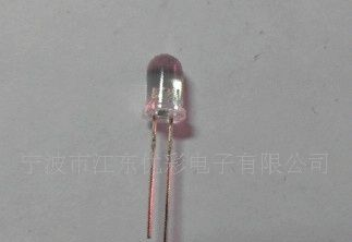 5mm白发绿短脚led指示灯 发光二极管