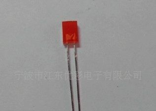2*5*7红发红短脚普亮LED指示灯发光二极管 灯管