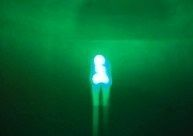 2*3*4白发绿短脚LED指示灯发光二极管  灯管