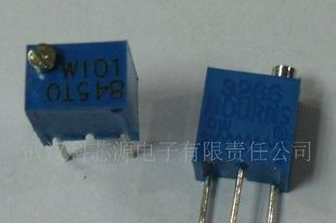  波恩斯电位器 3266-W101  顶调 国产