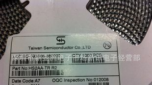 热卖TSC台湾品牌HS2AA-TR全系列， 封装DO-214AC(SMA)