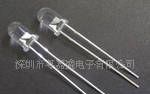 厂家直销LED直插5MM白发红灯LED发光二极管/价格优势