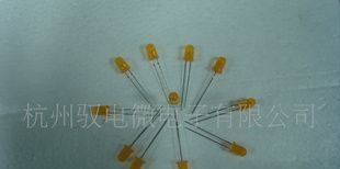 台湾佰鸿 橙色 LED 发光二级管 原装进口