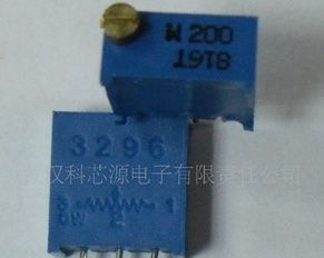  原装进口波恩斯电位器 3296-200  顶调/侧调