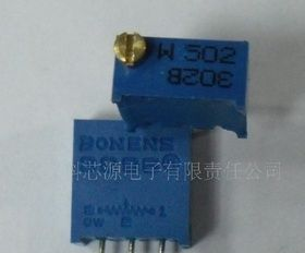  波恩斯电位器 3296-501  原装进口5K