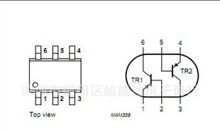专营表面贴装三极管应用•通用开关和小信号，放大BC856S