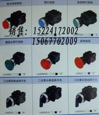 自锁按钮 LA42P LA42PS 带灯按钮