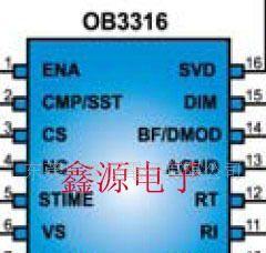 OB3316(N)冷阴极荧光灯管CCFL背光控制器