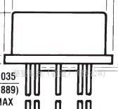 CMOS模拟开关HI1-5048/883
