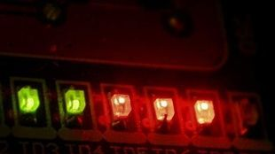 贴片发光二极管 贴片 LED 0603 红发红 普亮