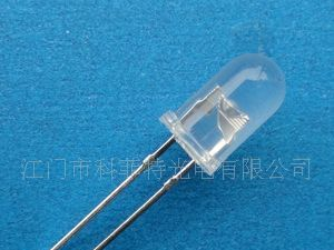 LED消防应急灯专用F5圆头雾状绿光LED
