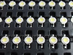 台湾光宏芯片封装 1W大功率LED白光 90-100LM  LED光源