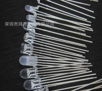 大量供应F3蓝黄双色雾状共阳LED(发光二极管)