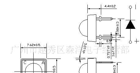 5MM食人鱼白灯