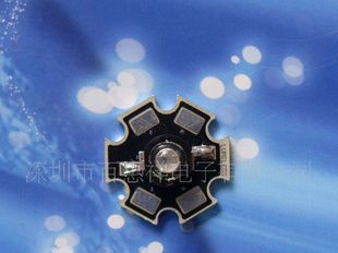 3W紫光大功率LED 紫色LED照明 LED紫光灯珠 395-405NM