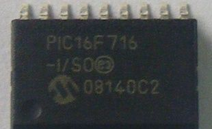 MICROCHI单片机 PIC16F716-I/SO