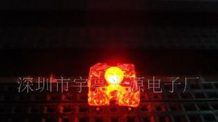 14MIL反电极F3红光食人鱼LED发光二极管