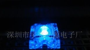 批发供应led发光二极、LED灯具用F3食人鱼蓝光