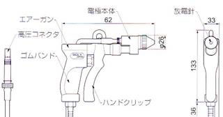 供应批发SSD AG-5离子风枪（除静电咀）、静电除尘枪