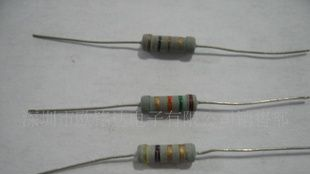 碳膜散装电阻1W   5%  (1R-2M2)