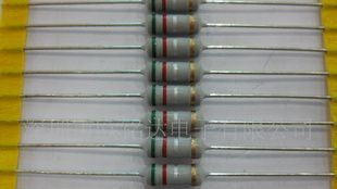 插件编带电阻1W  5%  0.52R   0.6铜脚特价