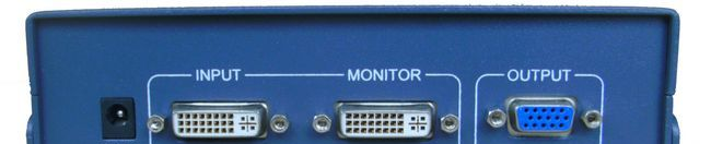 供应DVI转VGA转换器 DVI-D转VGA 适应各种分辨率带DVI监视输出