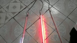 小功率LED红光流星管