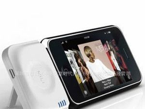 iPhone 4G 3G/3GS外置电池 MILI二代MIMI迷你电池 2000毫安 白色