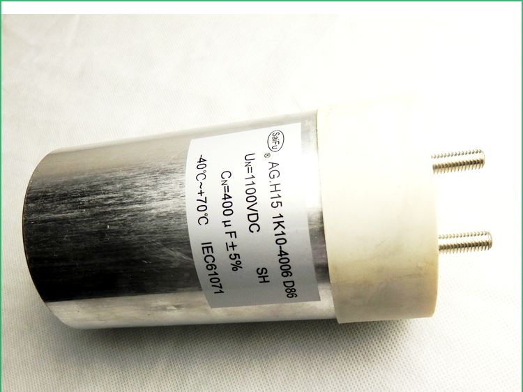 供应400UF DC-Link 铝壳干式直流滤波电容器
