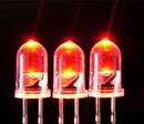 厂家直销-φ5长脚超亮白发红发光二极管 LED