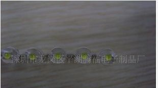 高亮度抗光衰LEDF5草帽白光草帽白灯灯珠LED发光二极管0