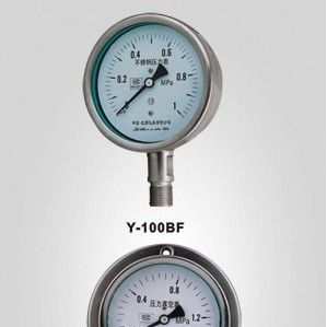 供应 HQ-Y-60B/100B/150B不锈钢压力表