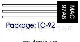 双向可控硅 MAC97A6 MAC97A8