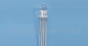 5MM全彩四支脚发光二极管，5MMRGB灯珠，LED灯珠
