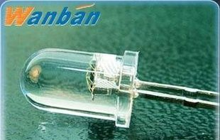 5MM绿灯 F5白发翠绿LED发光二极管