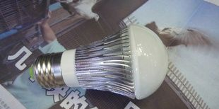大功率LED3X1W玻璃球泡