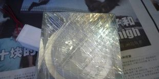 大功率LED水晶亚克力天花灯3x1w 成品套件